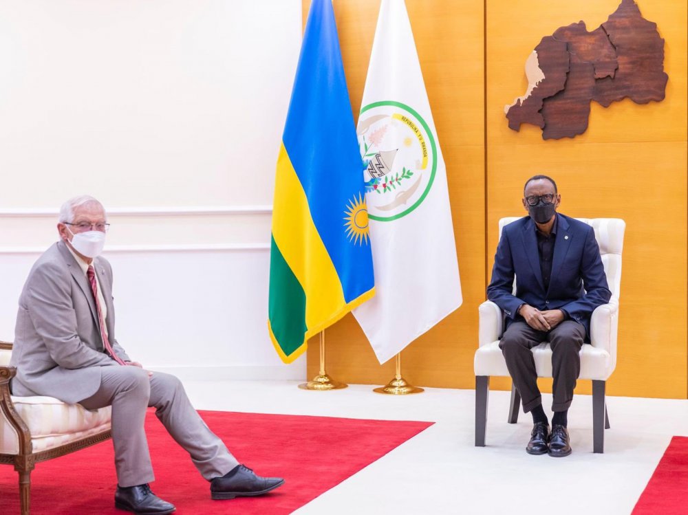 President Kagame has held talks with the High Representation of EU for Foreign Affairs.
