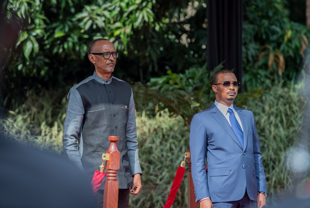 Chadian President has come to Rwanda for a two-day visit.  