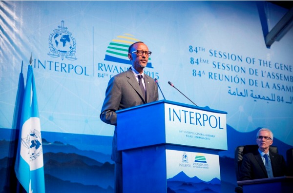 President Kagame appreciates Interpol's efforts