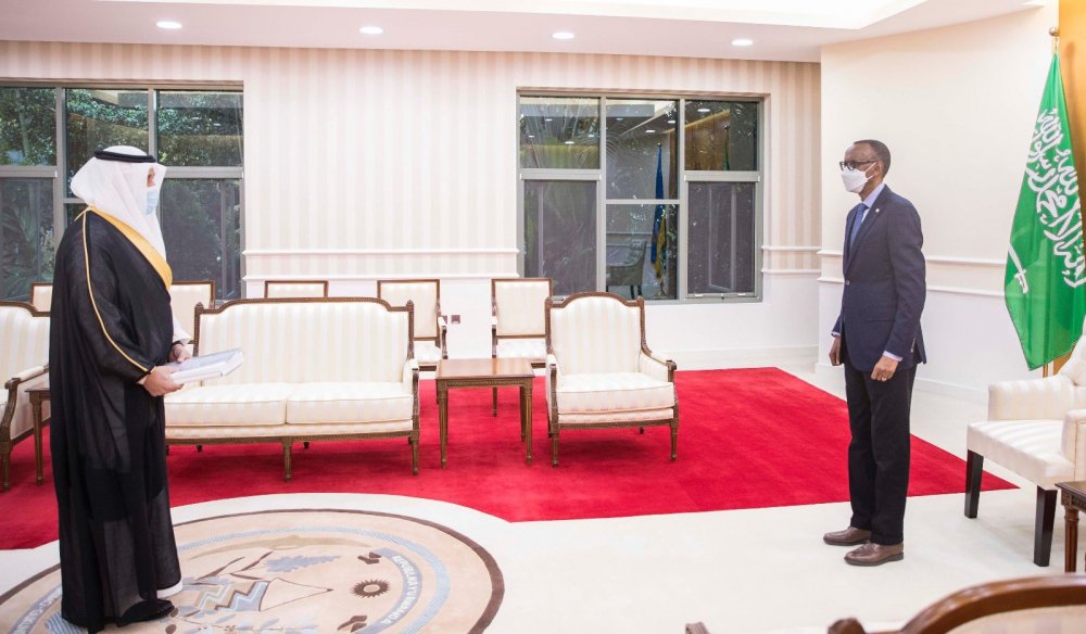 President Paul Kagame has received letters of credence from Mr. Jamal M.H Al-Madani, to represent the Kingdom of Saudi Arabia to Rwanda.