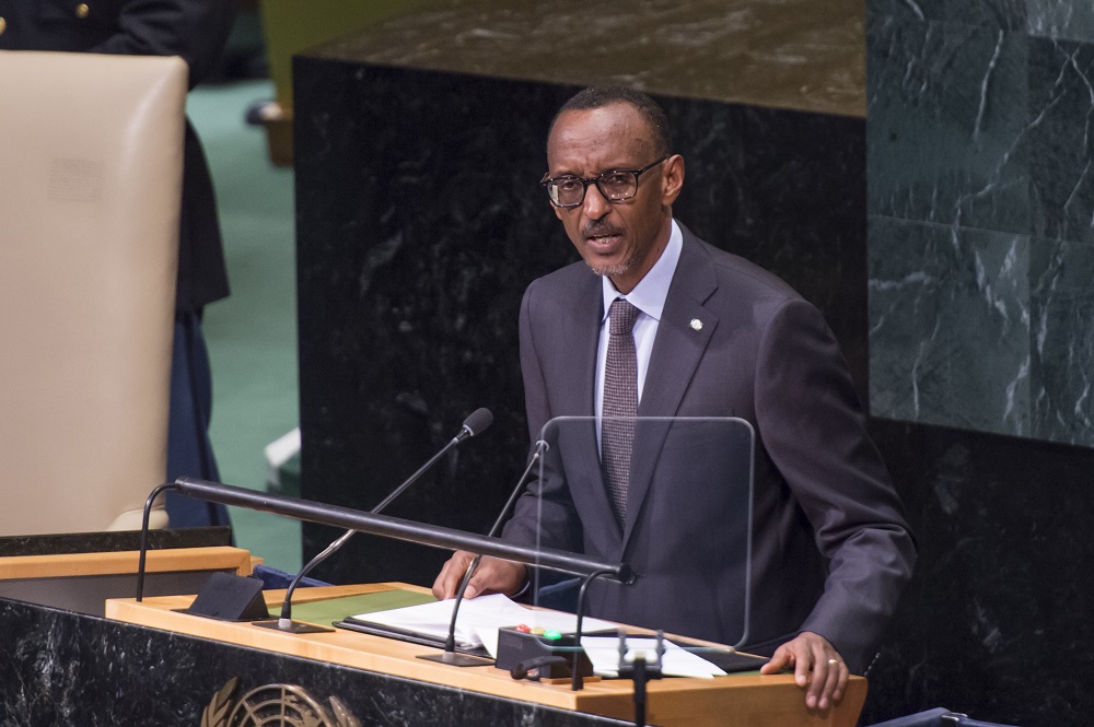 President Paul Kagame is in New York, the United States of America to attend the 74th United Nations, General Assembly