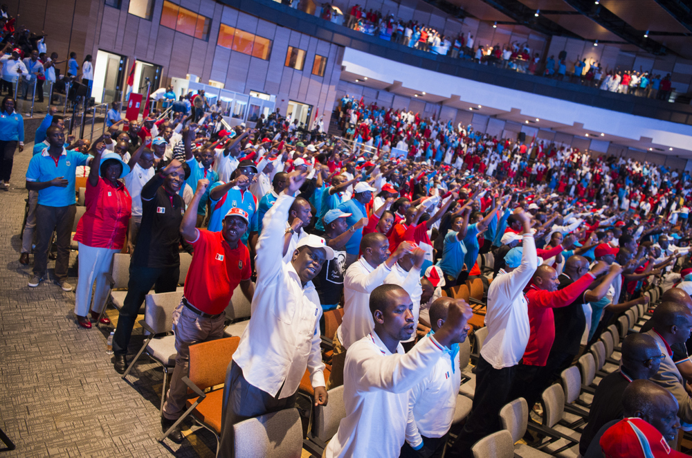 Members of RPF Inkotanyi convened in an extra ordinary congress last weekend.The congress endorsed President Paul Kagame as their candidate of choice.