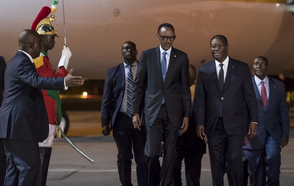 President Kagame and Alassane Ouattara