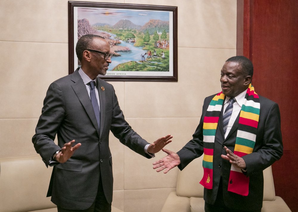 Relations between Harare and Kigali continue to deepen, especially under the new political administration.