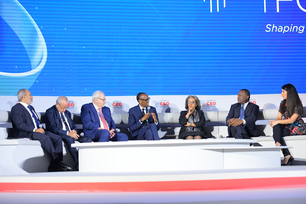 Kagame said change is necessary in how business is usually done