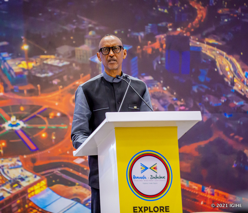 President Paul Kagame has said that self-reliance does not mean being alone.