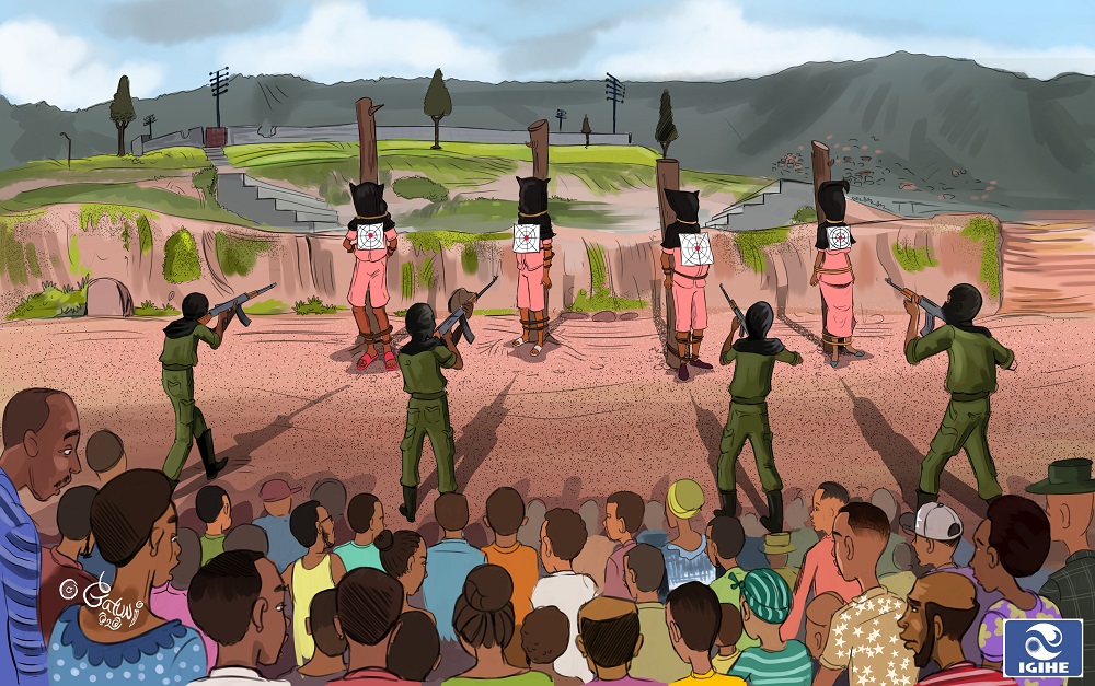 Mukankusi was among convicts executed at Kigali Stadium over their role in the 1994 Genocide against the Tutsi.  