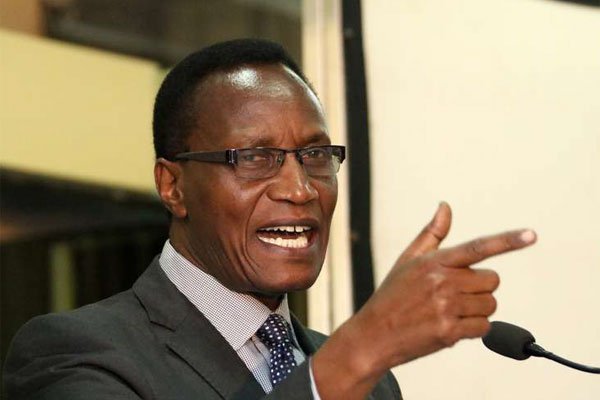 Lands and Housing Cabinet Secretary Jacob Kaimenyi.
