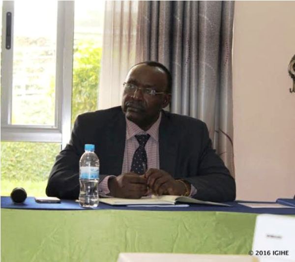 The Minister of Trade and Industry, Francois Kanimba