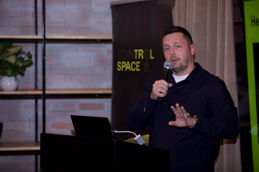 Petr Kapoun, the founder and CEO of TRL Group giving an overview of the firm's operations.