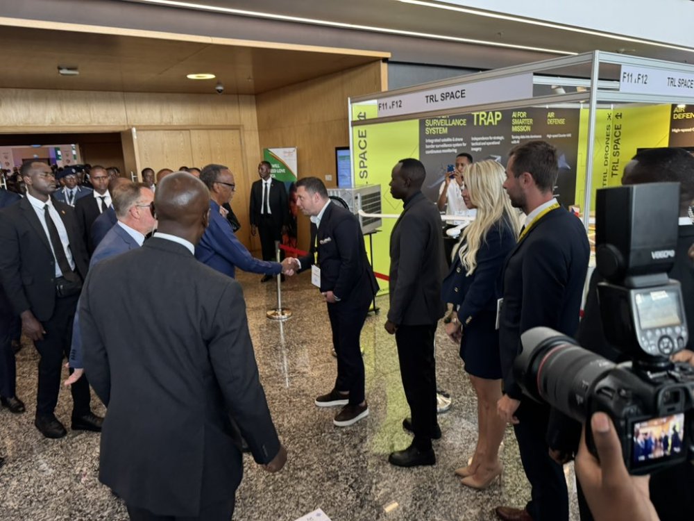 TRL Group's stand was visited by guests including President Paul Kagame at the recent Aviation Africa Summit