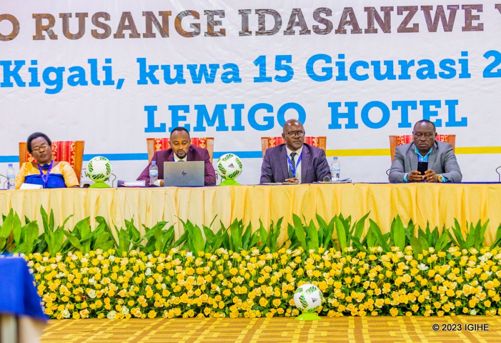 Munyakaka Ancille, Jules Karangwa (Acting FERWAFA Secretary-General), Habyarimana Marcel and Mudaheranwa Yussu Hadji have taken charge of FERWA pending elections slated in June. 