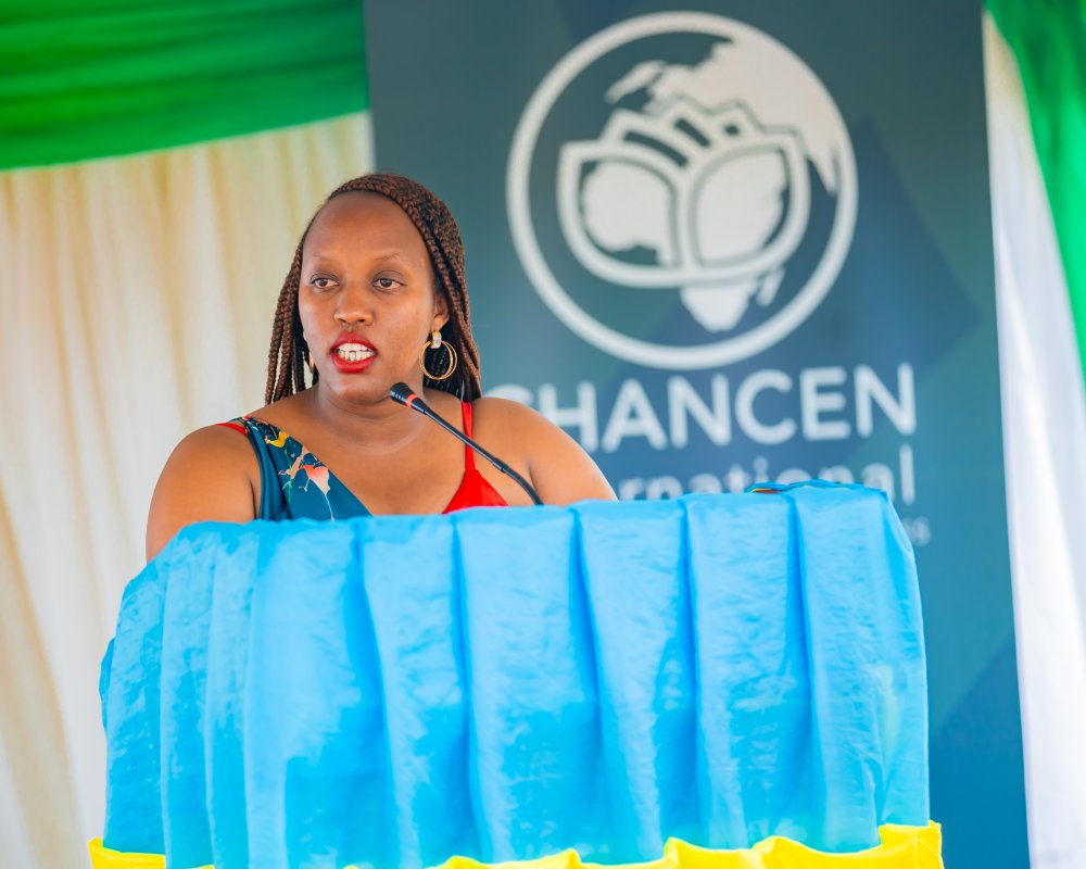 Nancy Karake, Community Manager at CHANCEN International Rwanda.