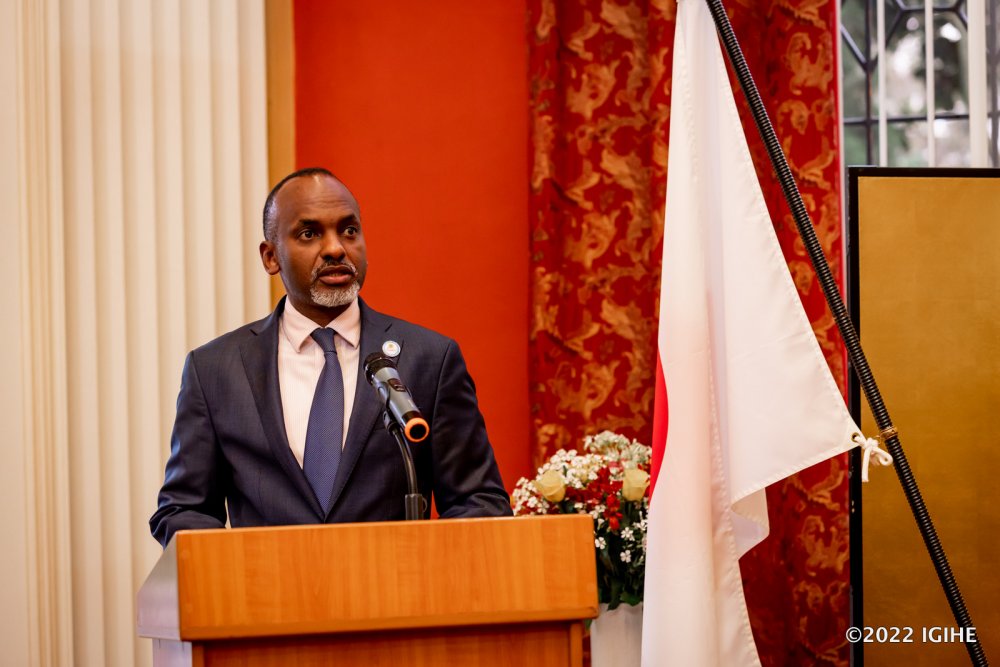 Phillip Karenzi, the Director General of Asia and Pacific Affairs at the Ministry of Foreign Affairs and International Cooperation thanked Japan for walking with Rwanda along the development journey.