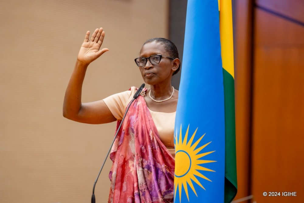 Gertrude Kazarwa was elected as the Speaker of Rwanda's Chamber of Deputies on August 14, 2024. 
