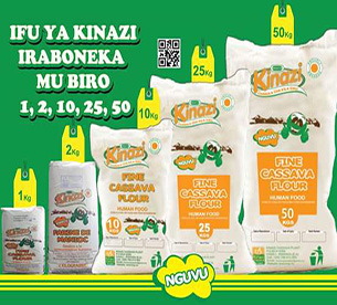 Packages of Kinazi flour