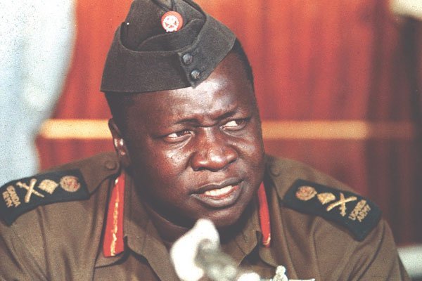 The late Ugandan dictator Idi Amin.