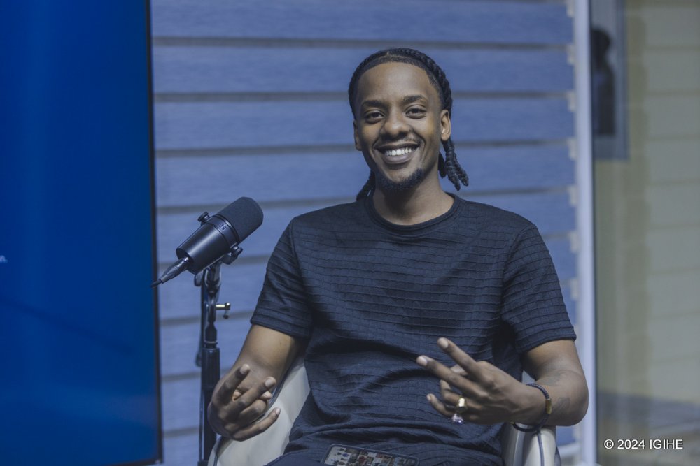 Kenny K-Shot is one of Rwanda's most promising rappers, known for his sharp lyrics and powerful presence in the growing kinyatrap scene.