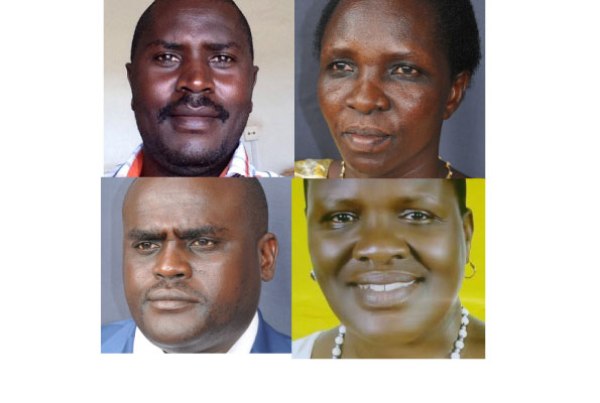 Mr Nelson Sabila, Ms Lydia Chekwel, Phyllis Chemutai and Mr Abdil Fadhil Chemaswet Kisos