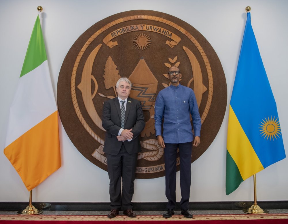 Kevin Colgan of Ireland will oversee his country's interests in Rwanda with residence in Uganda. 