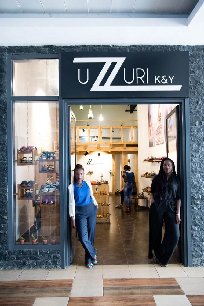 Kevine Kagirimpundu and Ysolde Ishimwe, founders of UZURI K&Y