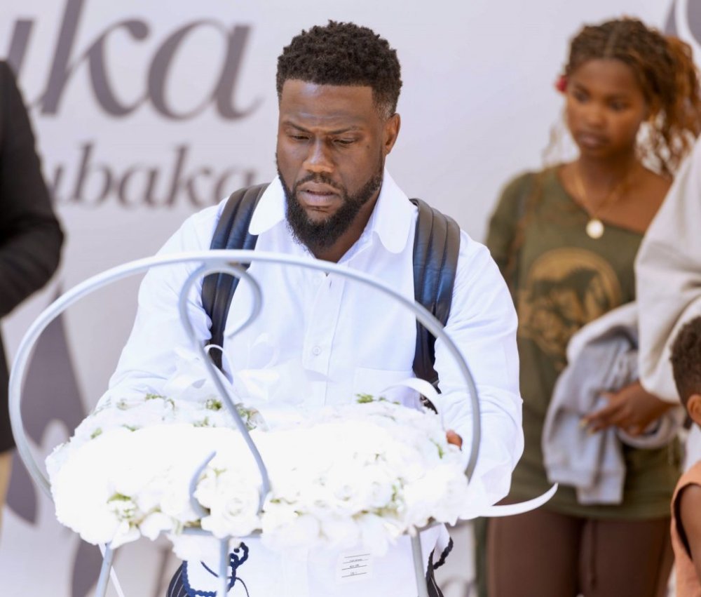 During his previous visit, Kevin Hart visited Kigali Genocide Memorial where he learnt more about Rwanda's dark history that led to the 1994 Genocide against the Tutsi.