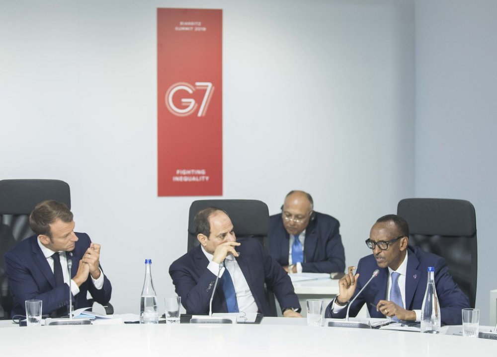 President Mnangagwa said President Kagame had briefed him that he had “pleaded” with the G7 countries on the need to lift sanctions against Zimbabwe.
