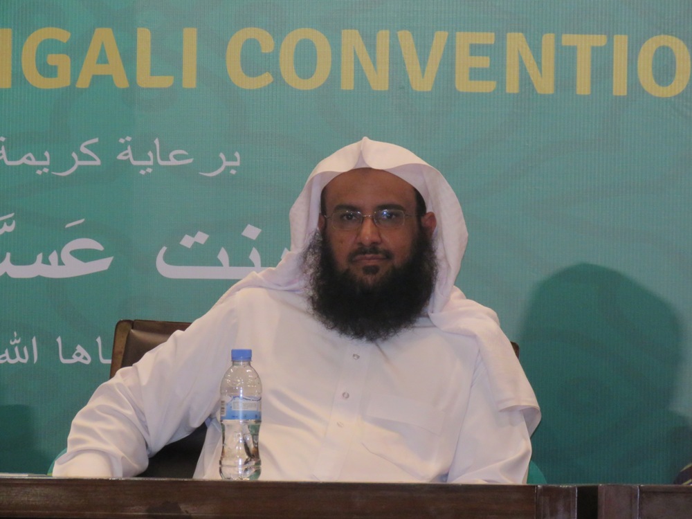 Khalid al Hajaj, representing the partners of this competition