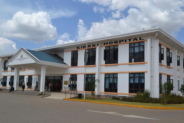 The Mama Lucy Kibaki Hospital. Mr Daniel Onyango, 25, was pronounced dead on arrival at the hospital.