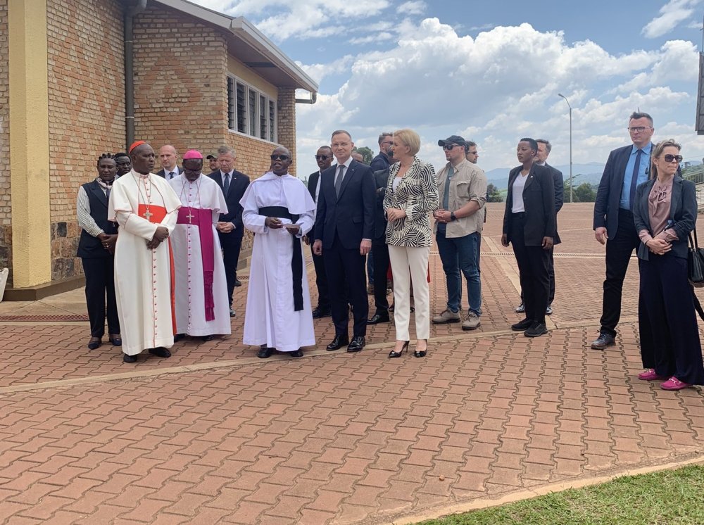 President Andrzej Duda explored Kibeho, renowned for the apparitions of the Virgin Mary, on Thursday, February 8, 2024.
