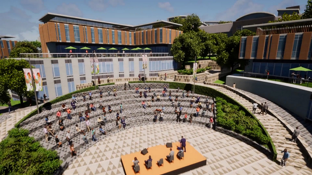 Currently, some parts of the project are already under construction, including the African Leadership University and Carnegie Mellon University Africa.