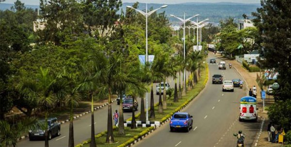 A view of Kigali: Rwanda intends to become a developed climate-resilient and low-carbon economy by 2050.
