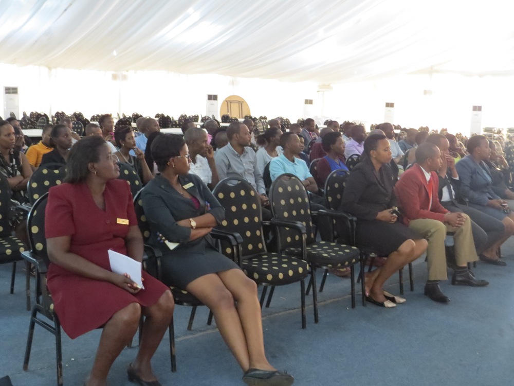 Kigali Serena Hotel staff follow lessons on fighting human trafficking