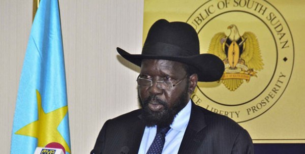 South Sudanese President Salva Kiir.