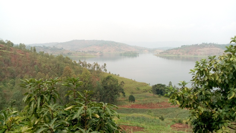 Residents of Kinyaga Cell, Nkanka sector alongside the shores of Lake Kivu in Rusizi use lake water since they don't have access to others sources of safe water