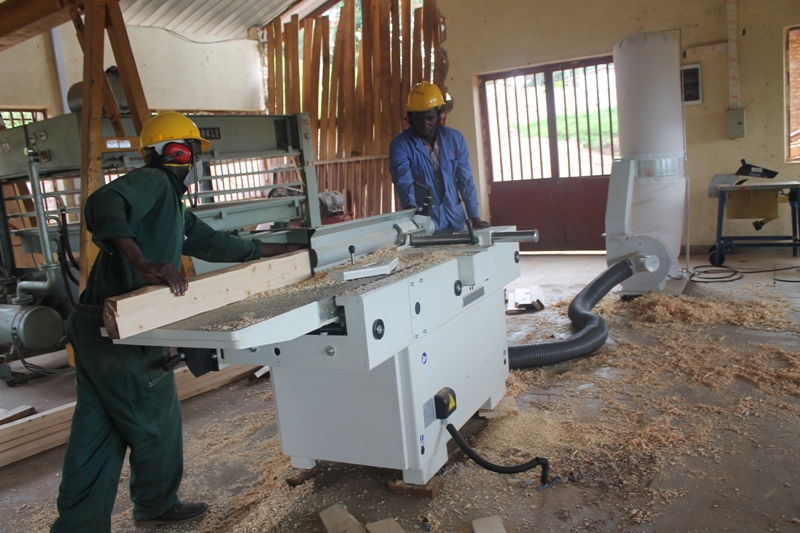 Trained craftsmen in practice