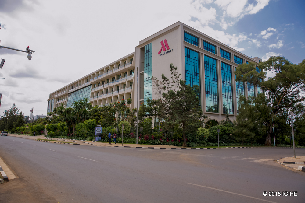 Kigali Marriot Hotel is among hospitality establishments concerned with new COVID-19 guidelines.