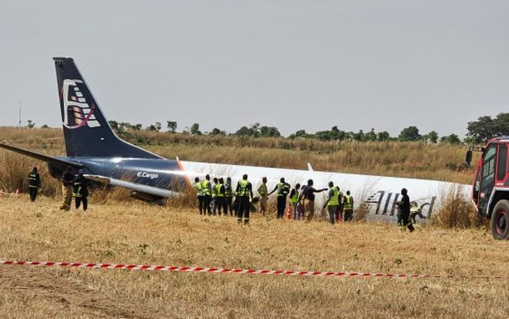 The Nigerian Safety Investigation Bureau said it launched a probe into the runway excursion incident.