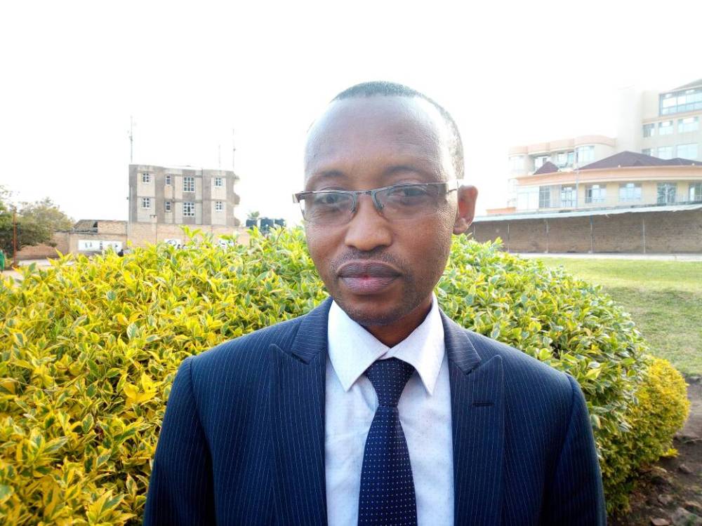 The Executive Secretary of Muhanga District, Gasana Celse