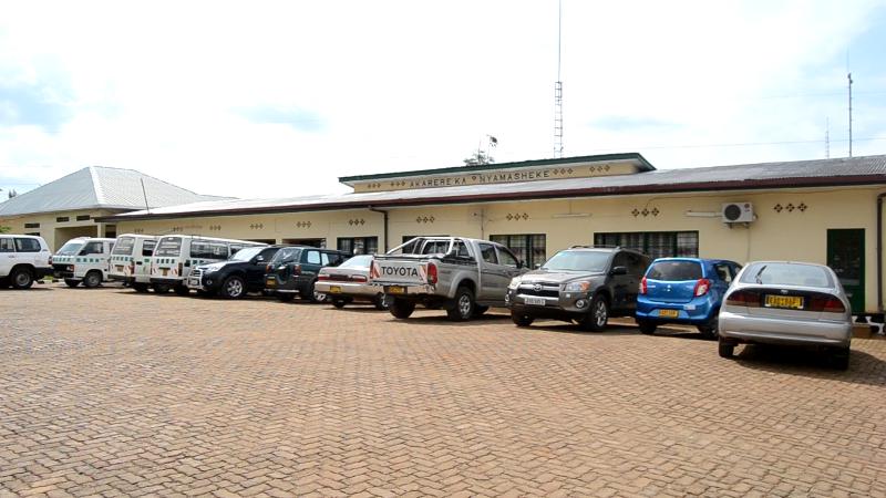 The former Office complex for Nyamasheke District