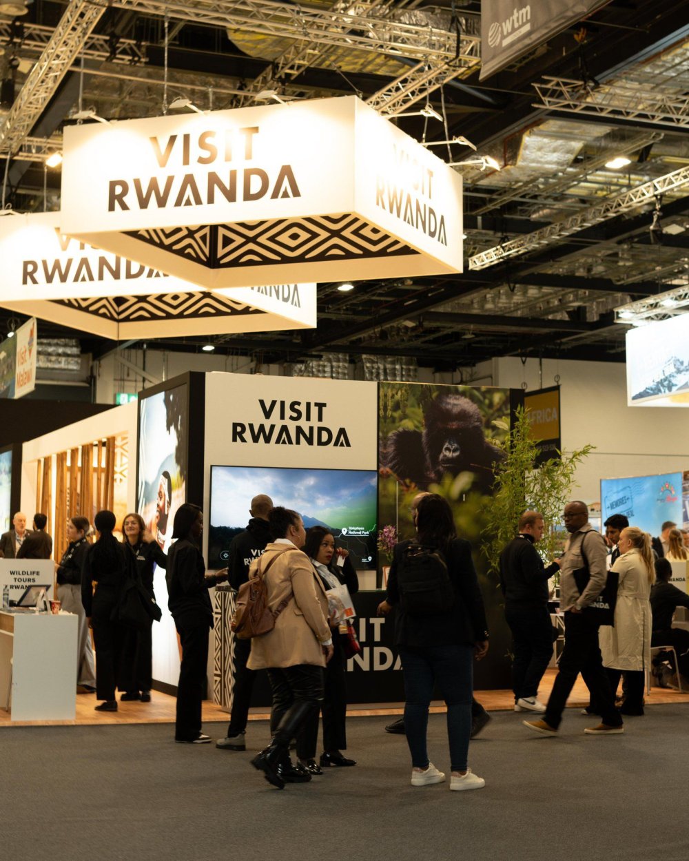 Rwanda is showcasing its unique tourist attractions and experiences at the World Travel Market (WTM) in London, which is taking place from November 4 to 6, 2025.