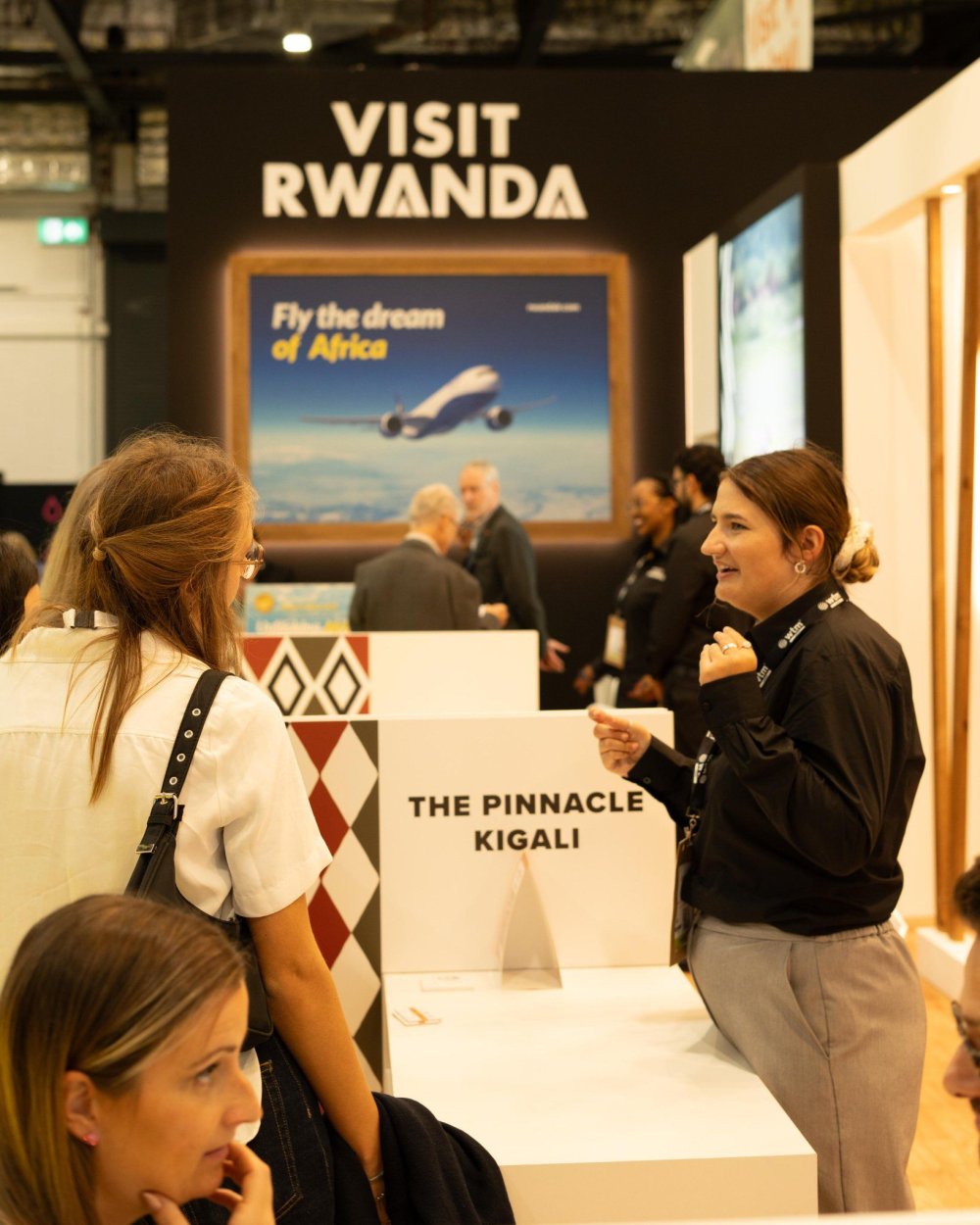 At the travel and tourism trade show, Rwandan representatives are holding meetings and media engagements to promote the country’s offerings and forge strategic partnerships.