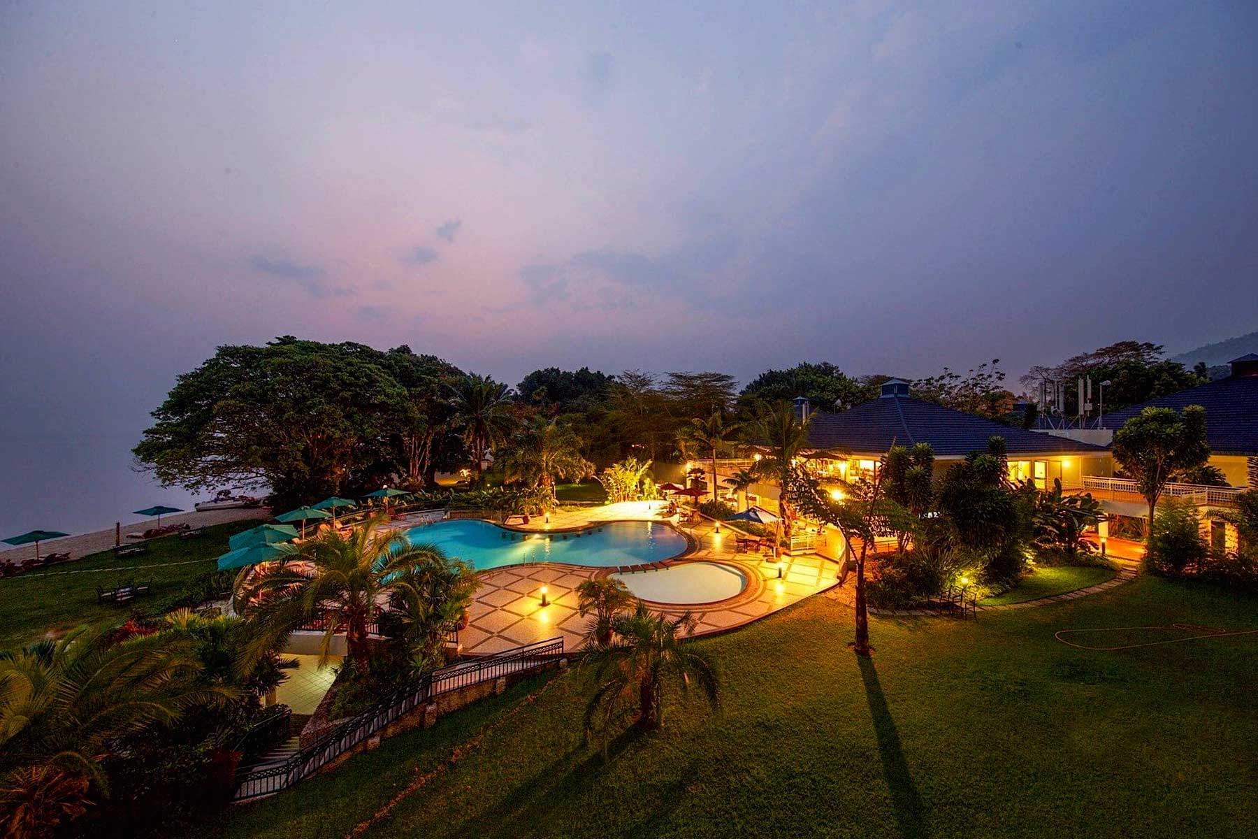 Lake Kivu Serena Hotel.