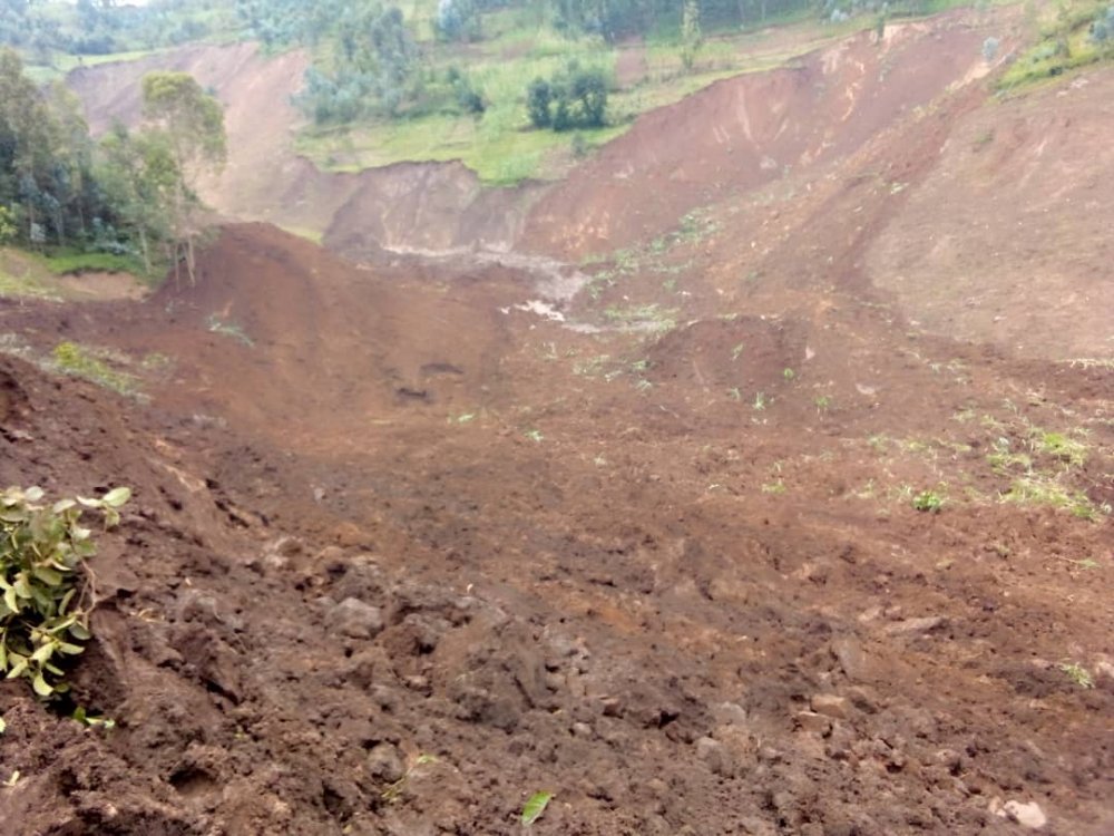 Landslide has killed two children in Rubavu District.  