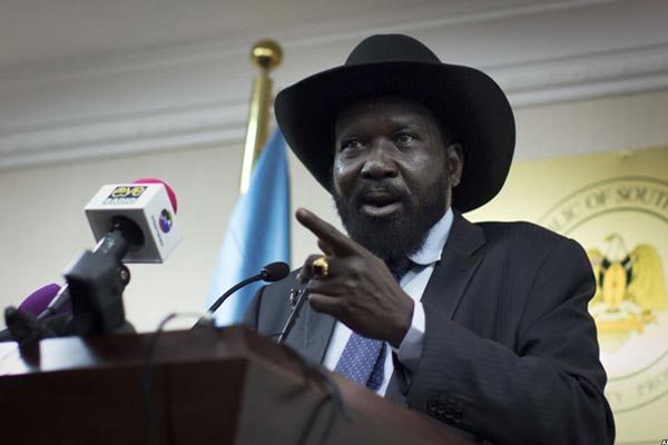 South Sudan President Salva Kiir has called for calm and a spirit of forgiveness in Africa's youngest nation