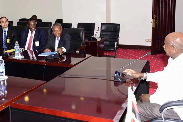 President Museveni yesterday met with a team of the International Finance Corporation, a member of the World Bank Group. Cheikh Oumar Seydi, the regional director Eastern and Southern Africa, led the group.