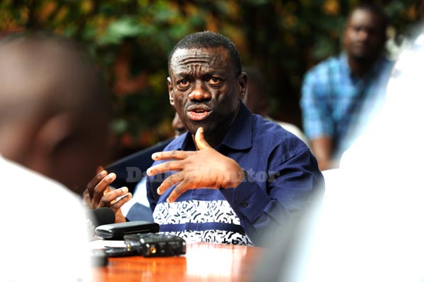 Former presidential candidate Dr Kizza Besigye.