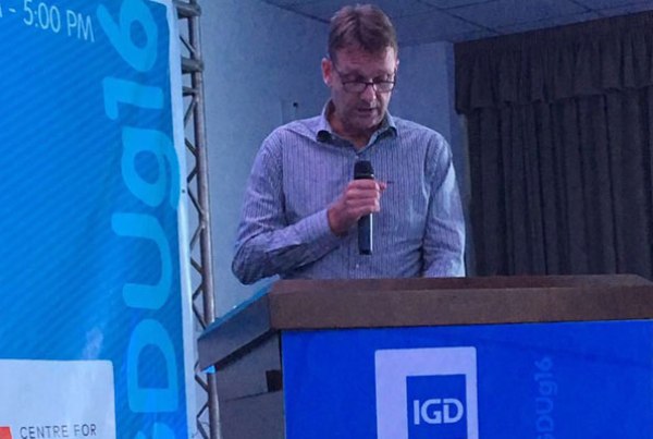 Mr Henk Jan Baker, at the event on on Saturday.