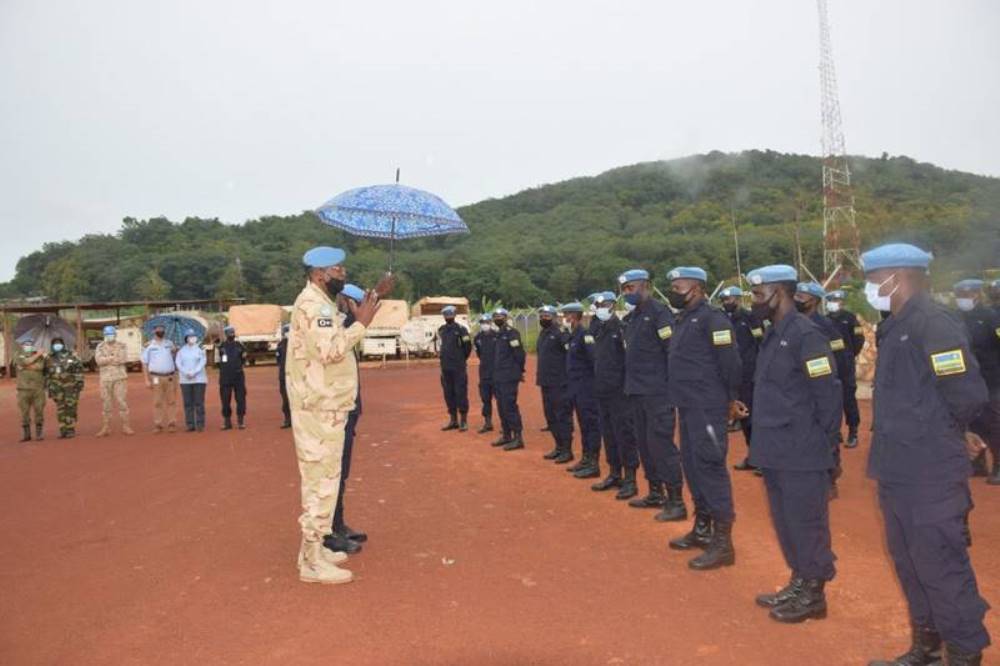 Brig. Gen. Elkair appreciated the contingent for their resilience and work done as well as the general environment in the RWAFPU-1 camp.