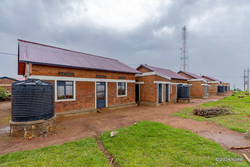 Each resident was provided with a house and essential equipment.